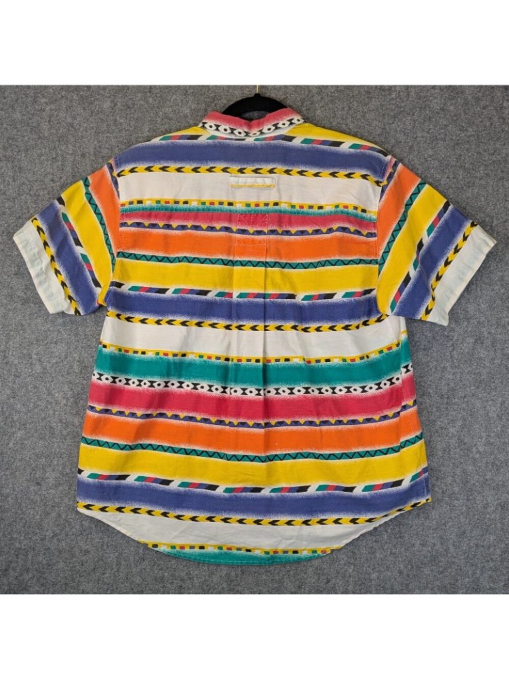 Sudden Impact Women’s Small Button Down Short Sleeve Shirt Vintage Western Aztec - Picture 3 of 5